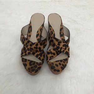 Misguided Leopard Heels